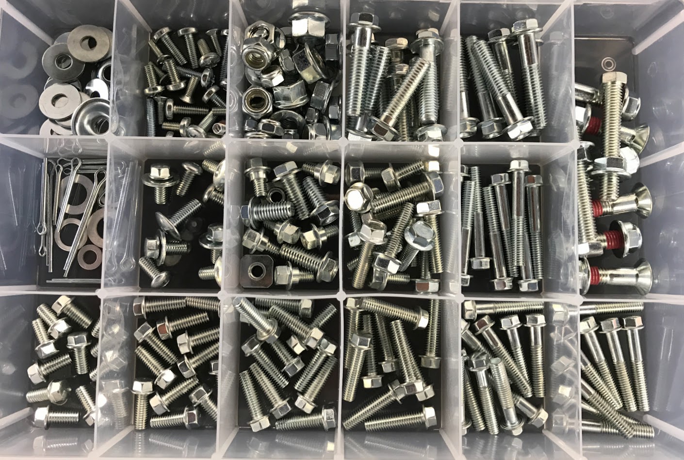 thumbnail image 2 of Specbolt Essentials Bolt Kit For Suzuki RM 65 85 125 250 - Includes Kickstart, Seat, Subframe, Sprocket & Plastic Fasteners 2 of 10